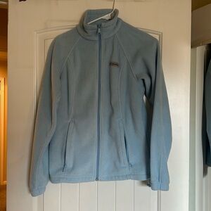 blue columbia jacket
